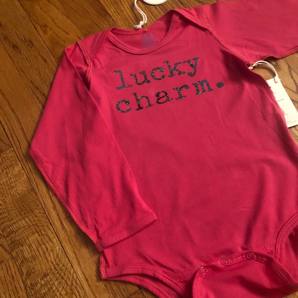 Lucky Charm Baby Onesie